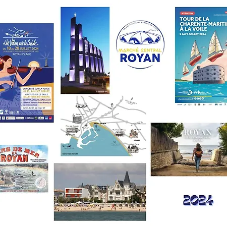 Nouveaute 2024 !!! Appart' Confort Front Mer Holiday home Royan